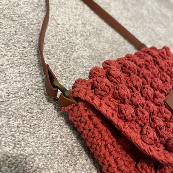 No boundaries HandMade Crochet Purse 100% Recycled Polyester Floral Boho NWOT - Picture 15 of 16